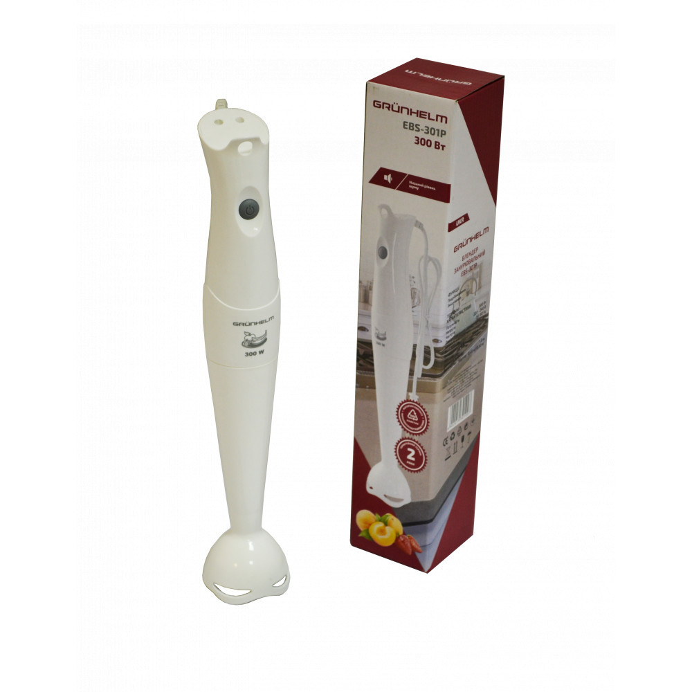 Блендер занурювальний Grunhelm EBS-301-P 300 Вт Киев - изображение 1