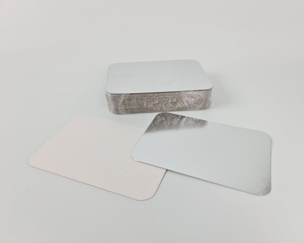 Крышка на контейнер из пищевой фольги R45L, 100 шт/ пач Харків - зображення 3