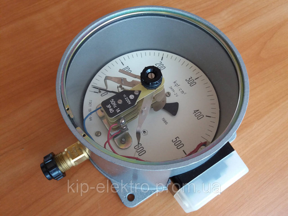Манометр электроконтактный ЭКМ-2У (0-400 кгс/см2) (ЭКМ, ЭКМ-160, ЕКМ-1У, ЕКМ-2У, ЄКМ-1У, ЄКМ-2У, ЕКМ Київ - зображення 10