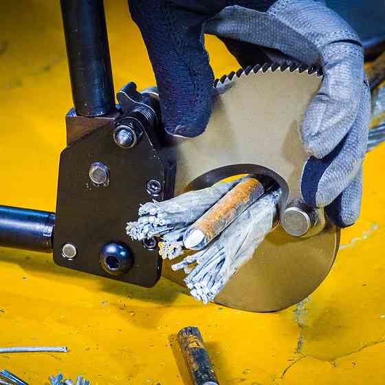 Кабелерез-тросорез ручной механический Heavy Duty, телескопические ручки (ножницы секторные)  СТАНДА Харьков