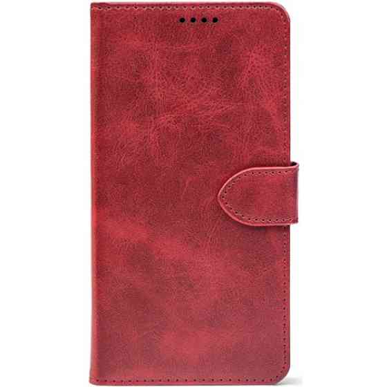 Чохол-книжка Crazy Horse Clasic для Xiaomi Redmi 15 4G Red Wine (Front) (Код товару:42272) Харьков