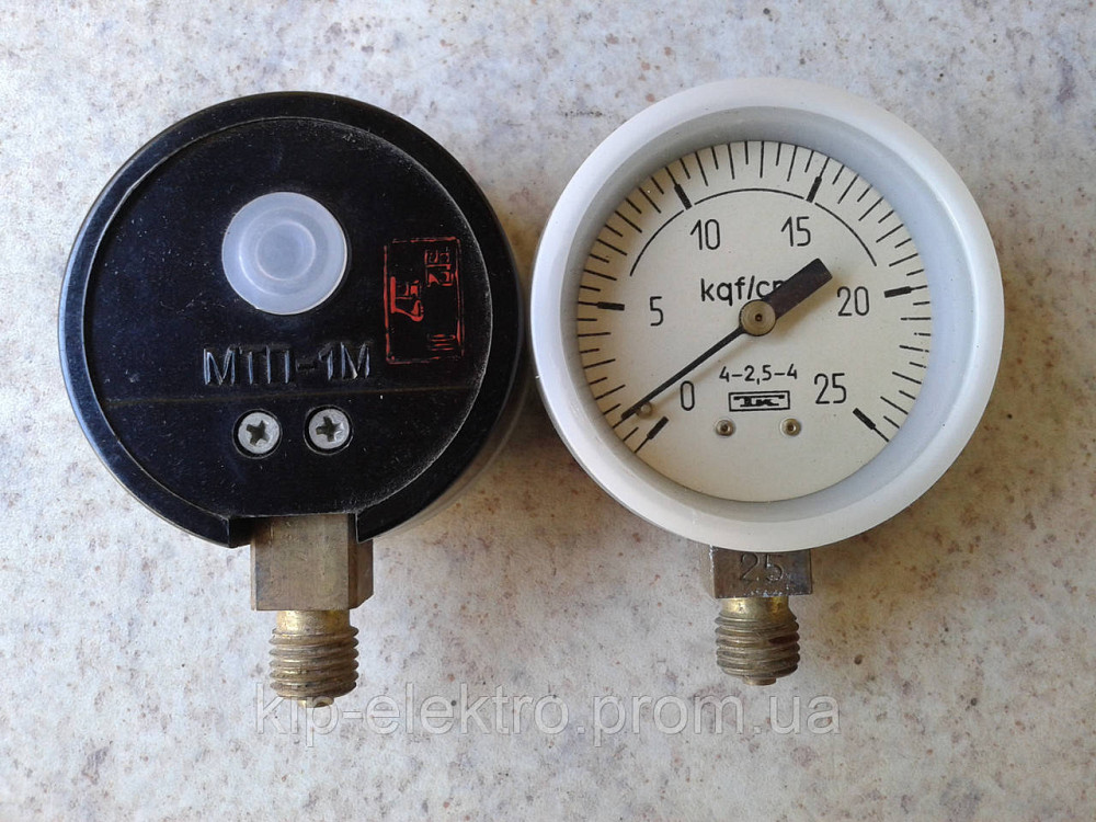 Манометр МТП-1М (МТП-1, МТП1М, МТП 1М, МТП) - радиальный штуцер (РШ) Київ - зображення 2