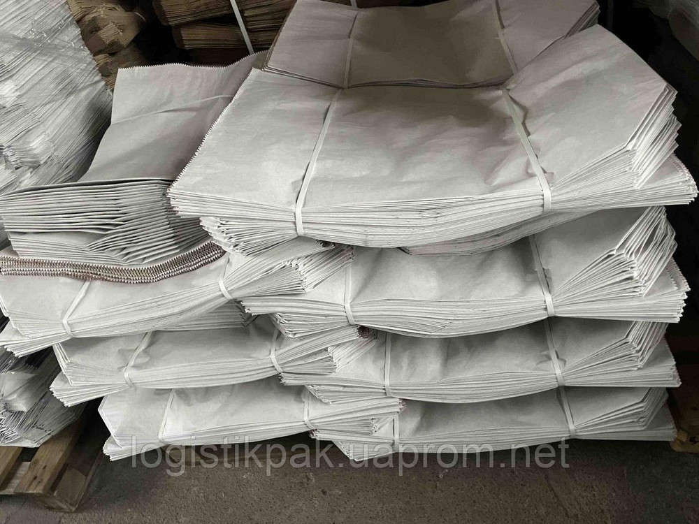 Мешки бумажные четырехслойные|белые Харьков - изображение 11