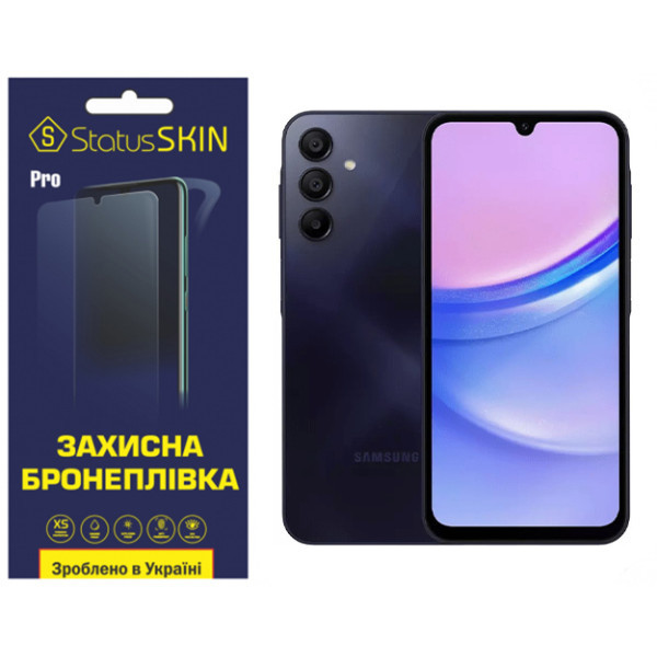 Поліуретанова плівка StatusSKIN Pro для Samsung Galaxy A15 Матова (Код товару:39901) Харків - зображення 1