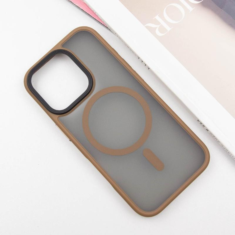 TPU+PC чехол Metal Buttons with Magnetic Fit для Apple iPhone 16 Pro Max (6.9") Херсон - зображення 7