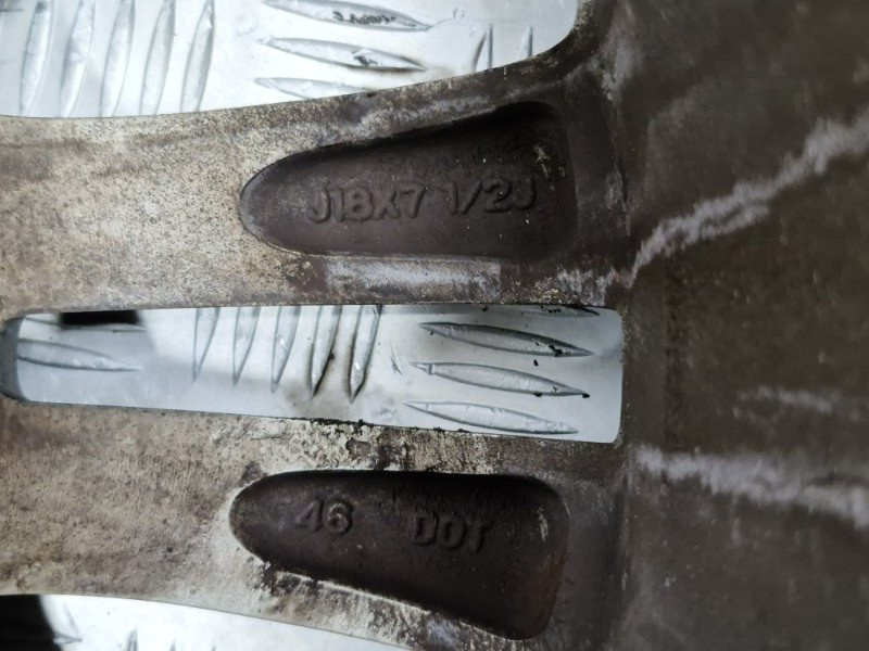 Диски титан комплект R18 Mitsubishi Pajero Wagon 3 3.2 ДИЗЕЛЬ 4M41 1999 (б/у) Киев - изображение 8