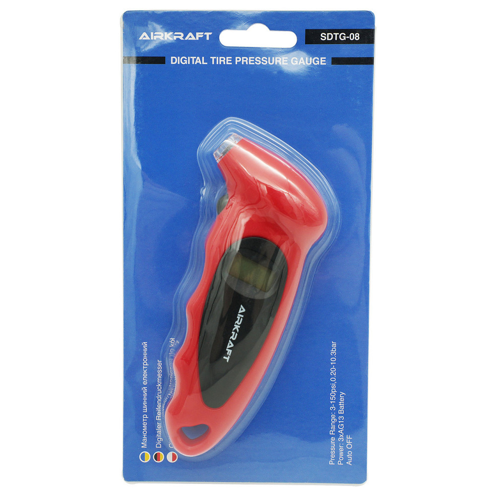 Цифровой манометр для проверки давления в шинах AIRKRAFT SDTG-08 Харків - зображення 3