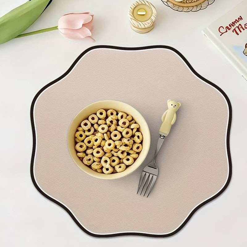 Плейсматы Ажур Leeseph 33 см 2 шт бежевые Mv080 Одесса - изображение 4