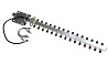 Антенна Yagi 2160-2300/2480-2560 МГц, 16 dBi, до 25 Вт, кабель 30 см, F-male (10989/11) Дніпро