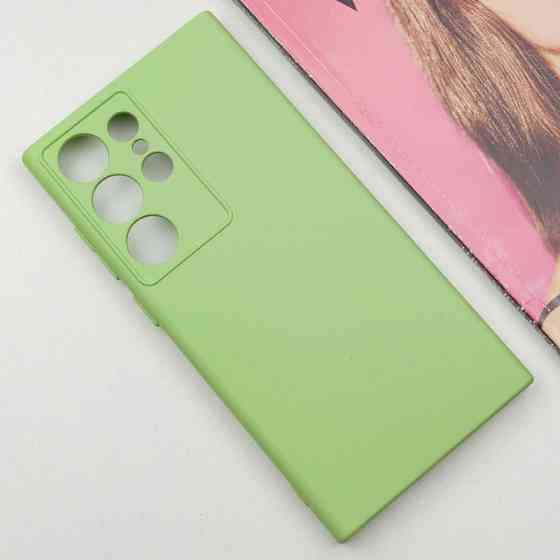 Чехол TPU GETMAN Liquid Silk Full Camera для Samsung Galaxy S24 Ultra Херсон