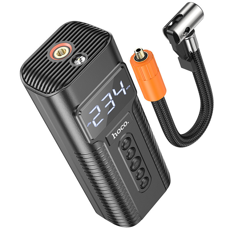 Автомобильный насос Hoco PH55 Roys smart car air pump Херсон - изображение 2