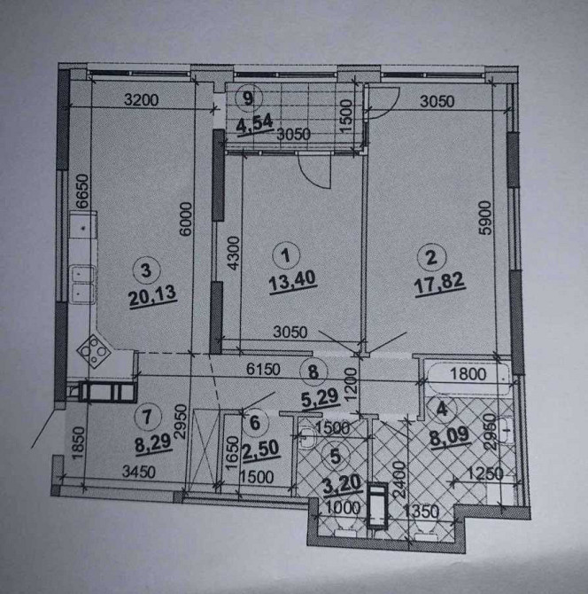 продажа 2-к квартира Киев, Дарницкий, 130000 $ Київ - зображення 12