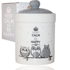 Банку для сипучих продуктів SNT Совушки 6923-18 990 мл Киев - изображение 1