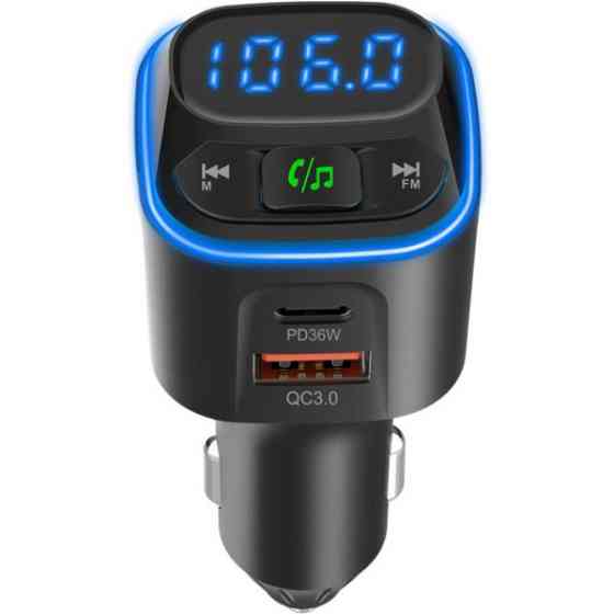 FM-трансмітер Gelius Tune GP-FMT051 36W QC+DP Black (Код товару:41530) Харьков