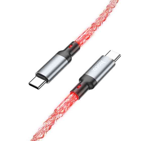 Дата кабель Hoco U112 Shine Type-C to Type-C 60W (1m) Херсон