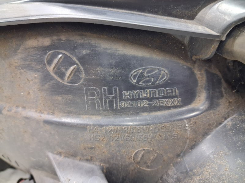 Фара правая галоген Hyundai Tucson JM 2.0 DIESEL D4EA 2004 (б/у) Київ - зображення 8