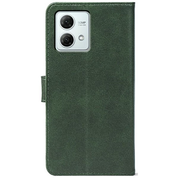Чохол-книжка Crazy Horse Clasic для Motorola G84 5G Dark Green (Front) (Код товару:36648) Харьков - изображение 2