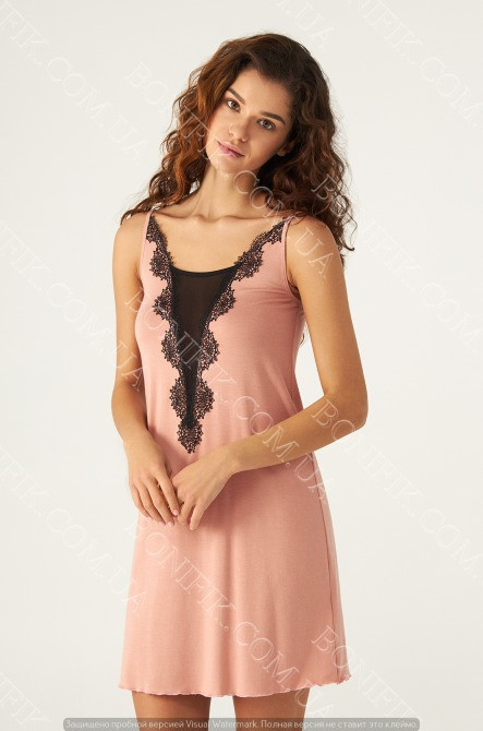 Ночная сорочка на тонкой бретели "Honey" (арт. LDM 112/06/04) Кривий Ріг - зображення 1