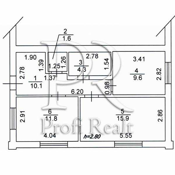 продажа 2-к квартира Бородянский, Бородянка, 26500 $ Бородянка - изображение 11