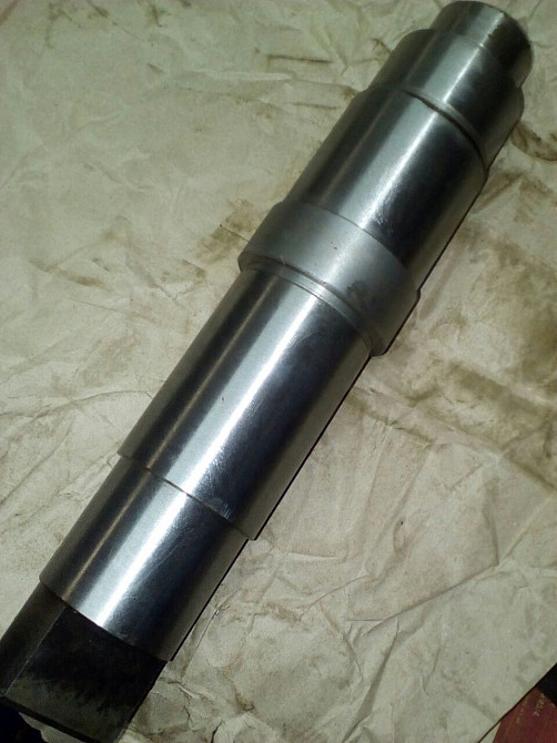 Вал редуктора робочого шнека на Волчок-мʼясорубку К7-ФВП-200. Новий. Заводський. Продам. Вал-шестерн Полтава - зображення 1