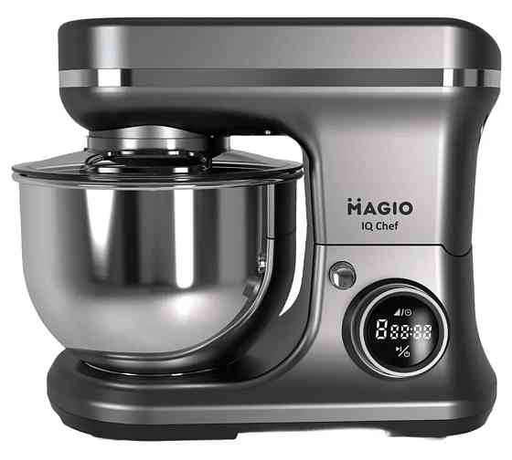 Миксер планетарный Magio IQ Chef Titanium MG-233 5.5 л 3600 Вт серебристый Київ