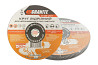 Диск абразивный отрезной для металла и нержавеющей стали GRANITE PROFI +30 230х2.0х22.2 мм 10 шт 8-0 Харків