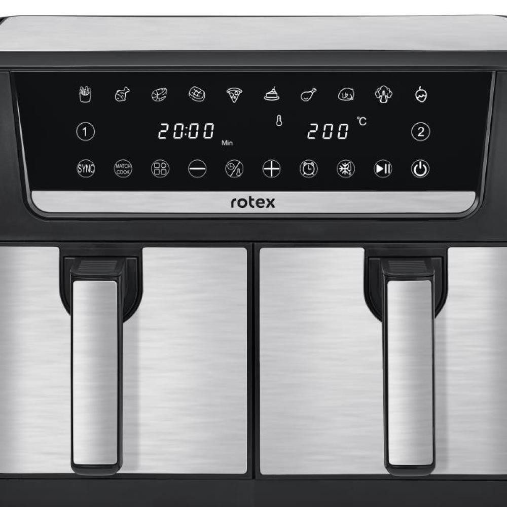 Мультипечь Rotex ROM1210-2XL 2800 Вт 12 л черная Київ - зображення 9