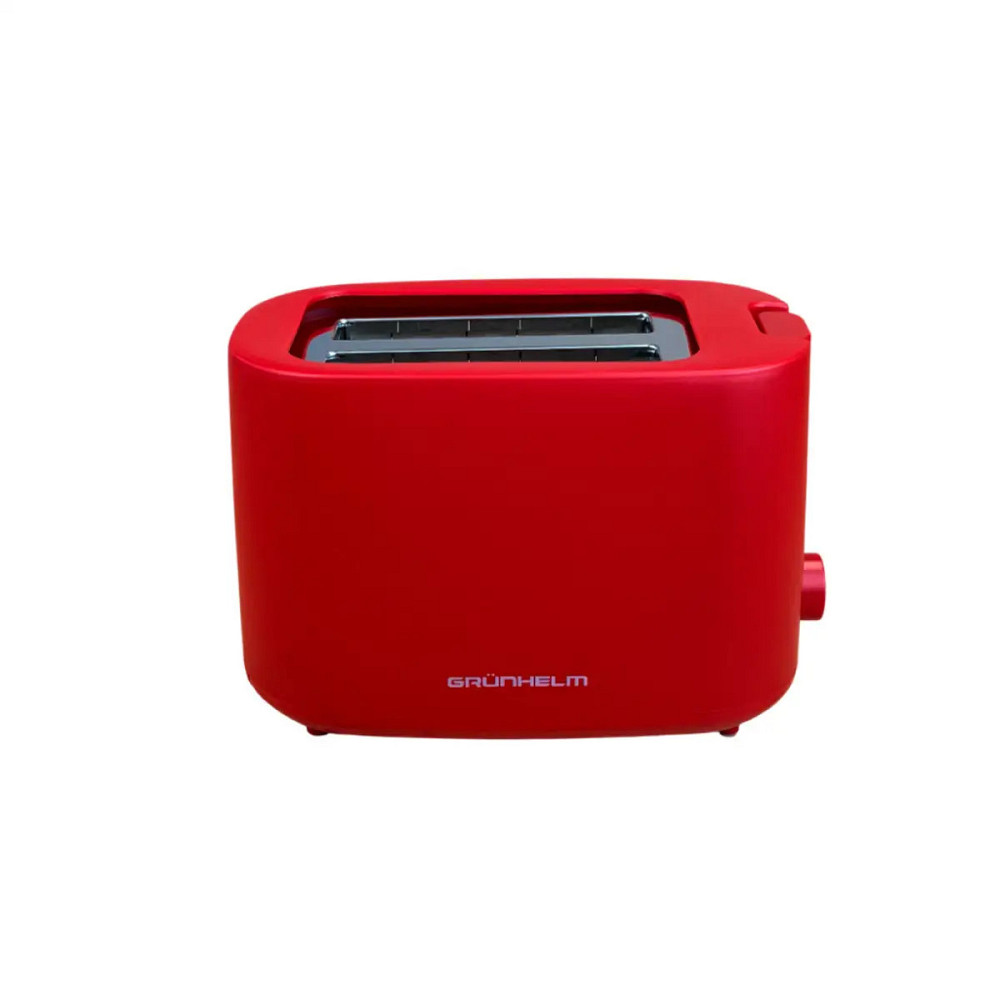 Тостер Grunhelm GTR01R 750 Вт красный Київ - зображення 2
