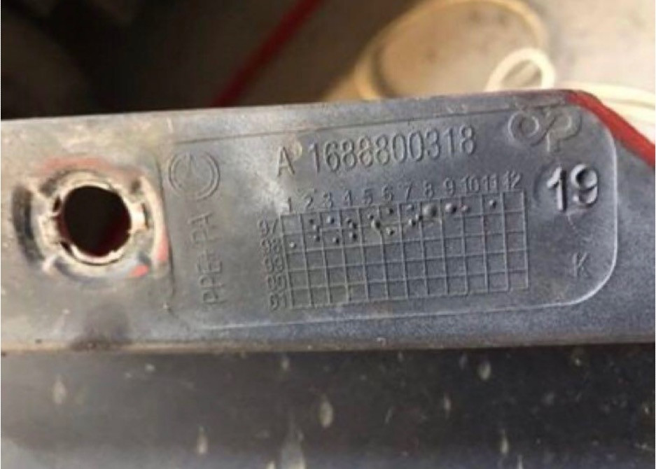 Бу крыло переднее левое Mercedes Benz W168 , A1688800318 Кропивницкий - изображение 6