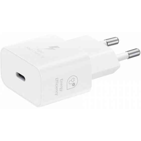 Мережевий зарядний пристрій Samsung 25W Travel Adapter + cable Type-C White (EP-T2510XWEGEU) (Код то Харьков