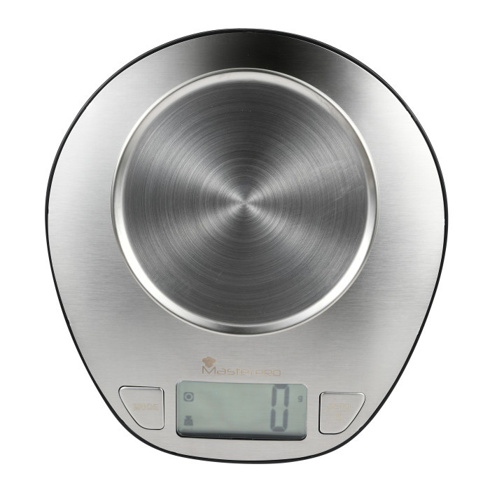 Весы кухонные с чашей MasterPro Foodies collection BGMP-5651 5 кг серебристые Киев - изображение 3