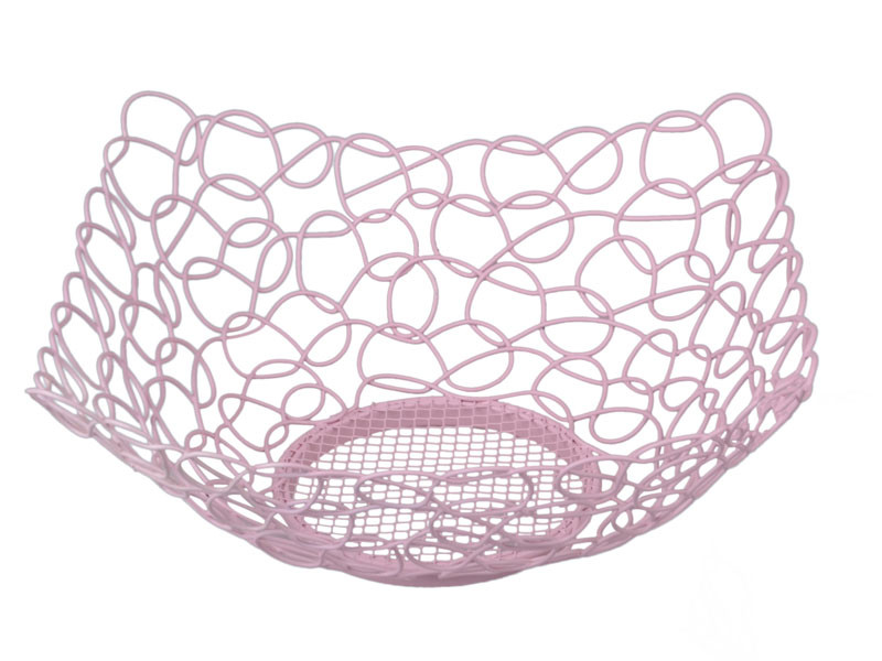 Фруктівниця Lefard 801-054-1 20х20х9 см рожева Київ - зображення 1