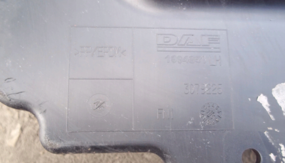 1835057 Подкрылок левый DAF XF 106 Euro 6 1994951 Львов - изображение 4