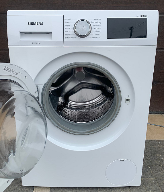2017рік Пральна стиральная машина Siemens IQ500 8кг 1400об I-DOS Бережани - зображення 3