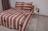 Постільна білизна двоспальне ТЕП Soft dreams Line Brown 2-03858-26453 180х215 см коричнева Киев