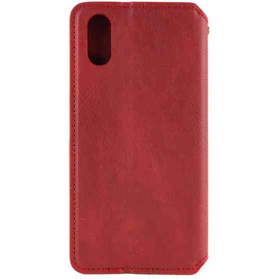 Кожаный чехол-книжка GETMAN Cubic (PU) для Apple iPhone X / XS (5.8") Херсон