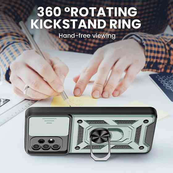 Ударопрочный чехол Camshield Serge Ring для Samsung Galaxy A73 5G Херсон