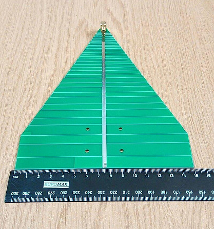 Антенна 740 - 6000 МГц, мощность до 40 Вт, 6-7dB, UWB Ultra Wideband Logperiodic Antenna Дніпро - зображення 9