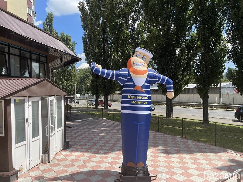 Зазывала надувной человечек реклама Киев - изображение 10