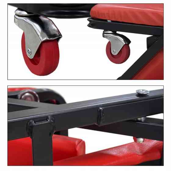 Лежак автомастера подкатной 2 в 1 (макс. 130кг) TORIN TR6036Z Харків