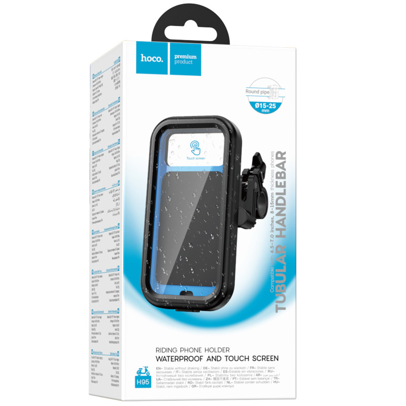 Уценка Вело- Мото- держатель Hoco H95 Bendito waterproof Херсон - зображення 2