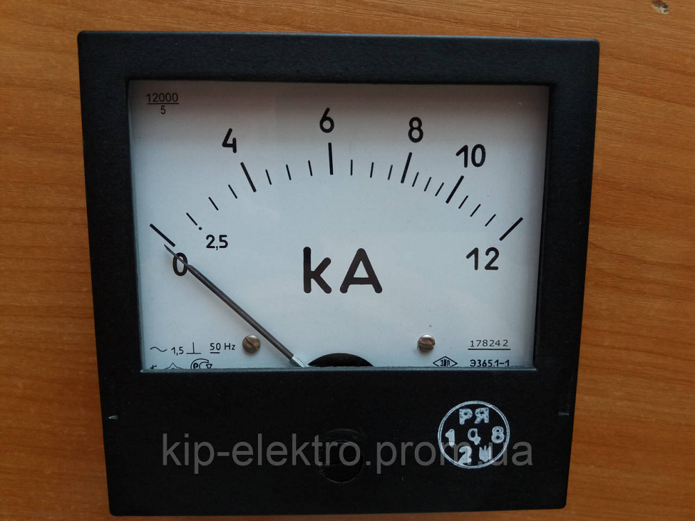 Амперметр щитовой Э365-1 и Э365.1-1 (Э-365, Э365, Э 365, Э-365-1, Э365.1, Е365-1, Е365, Е-365, Е365. Киев - изображение 4