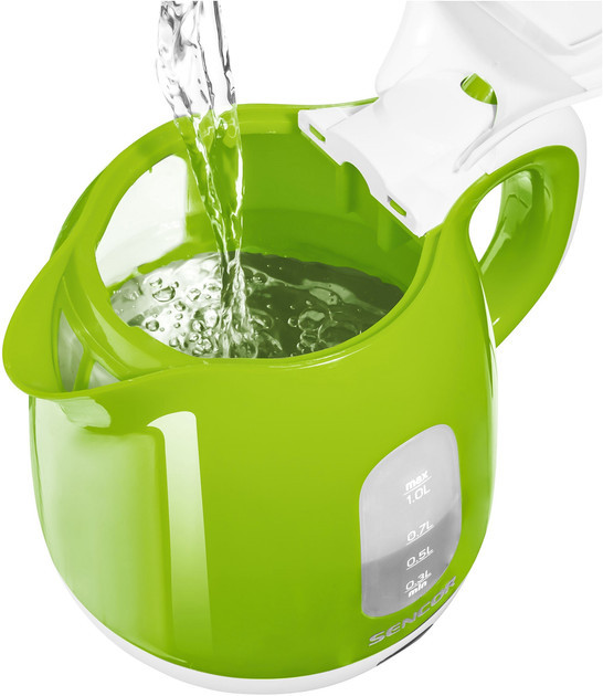 Электрочайник Sencor SWK 1011GR 1 л салатовый Київ - зображення 7