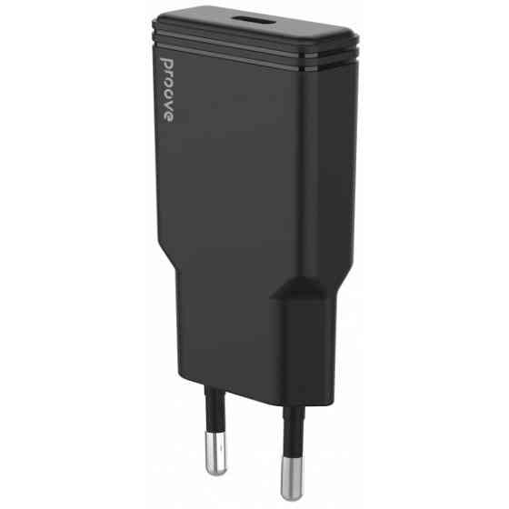 Мережевий зарядний пристрій Proove Slender 20W Type-C Black (WCSS20010001) (Код товару:41197) Харків