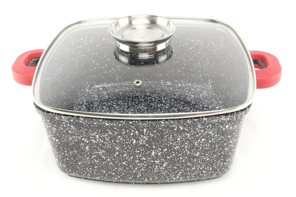 Каструля з кришкою A-Plus AP-1474 7.8 л 28х28 см Киев - изображение 1