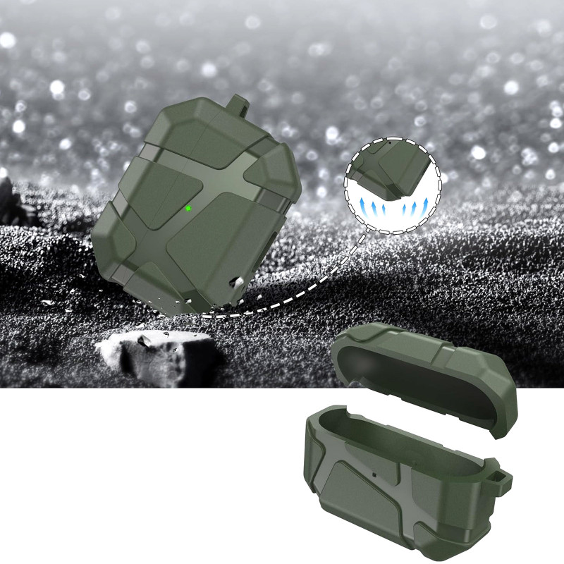 Ударопрочный футляр Titan Armor для наушников Airpods 3 Херсон - зображення 2