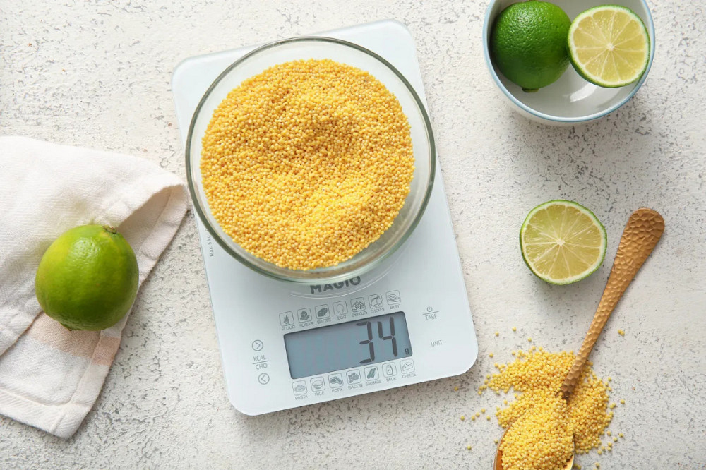 Весы кухонные Magio MG-696 5 кг белые Київ - зображення 2