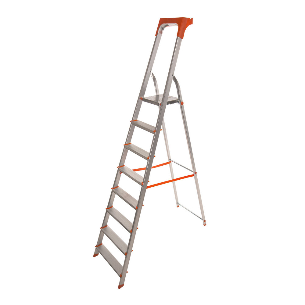 Стремянка алюминиевая Laddermaster Alcor A1AT8. 8 ступенек Київ - зображення 1