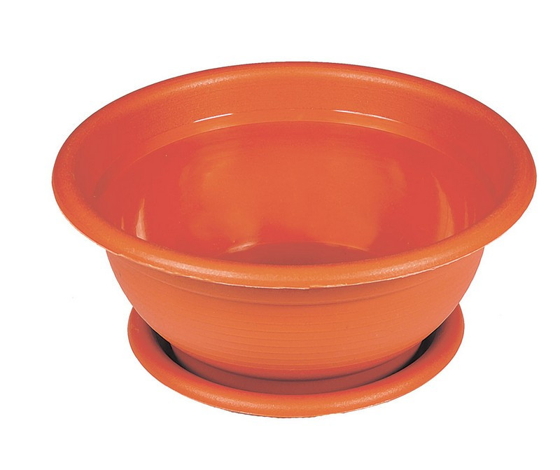 Кашпо ГОСПОДАР "РИМ" Ø27 см коричневое 92-8034 Харьков - изображение 1