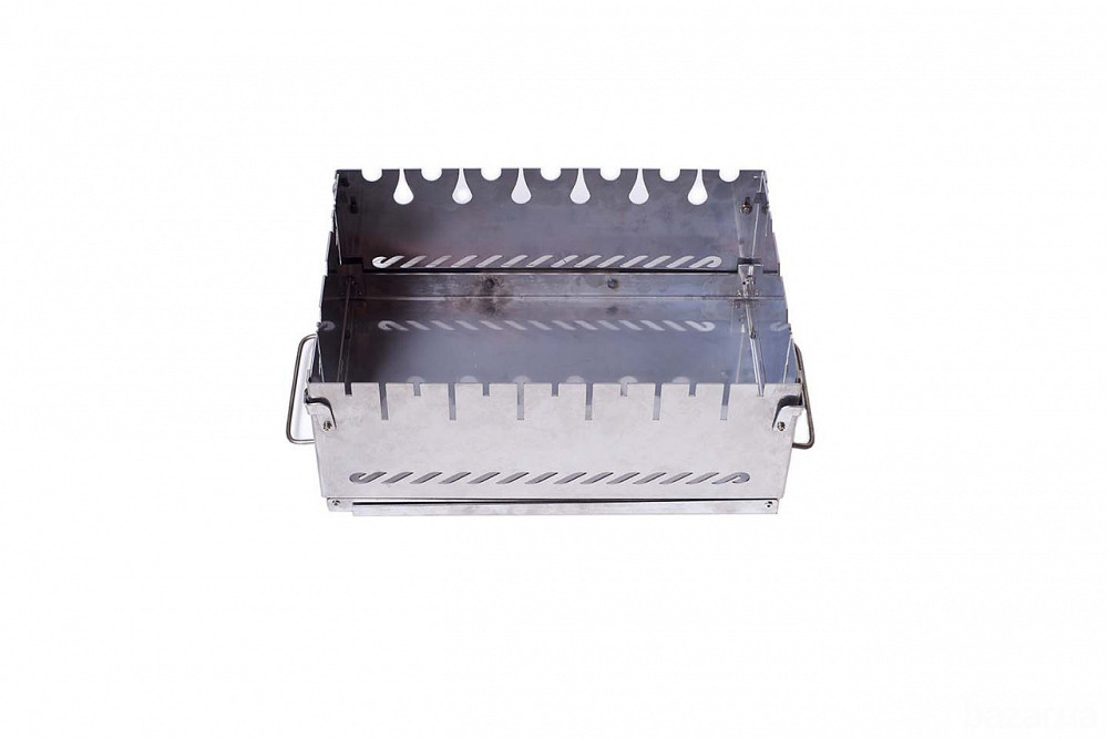 Раскладной мангал из нержавеющей стали Smoke House Case6 DeLuxe Харків - зображення 12